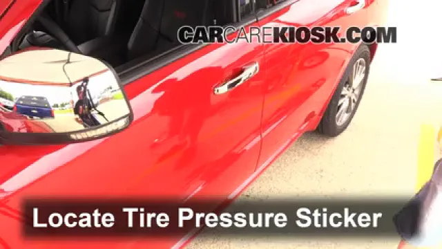 2013 Dodge Durango RT 5.7L V8 Neumáticos y ruedas Controlar presión de neumáticos